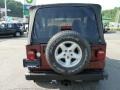 2002 Sienna Red Pearl Jeep Wrangler X 4x4  photo #4