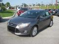 2012 Sterling Grey Metallic Ford Focus SEL Sedan  photo #2