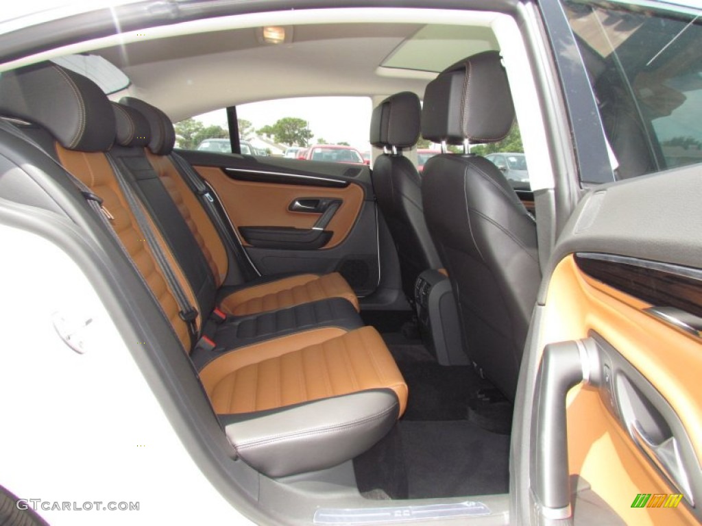 Truffle Black Interior 2013 Volkswagen Cc V6 Lux Photo