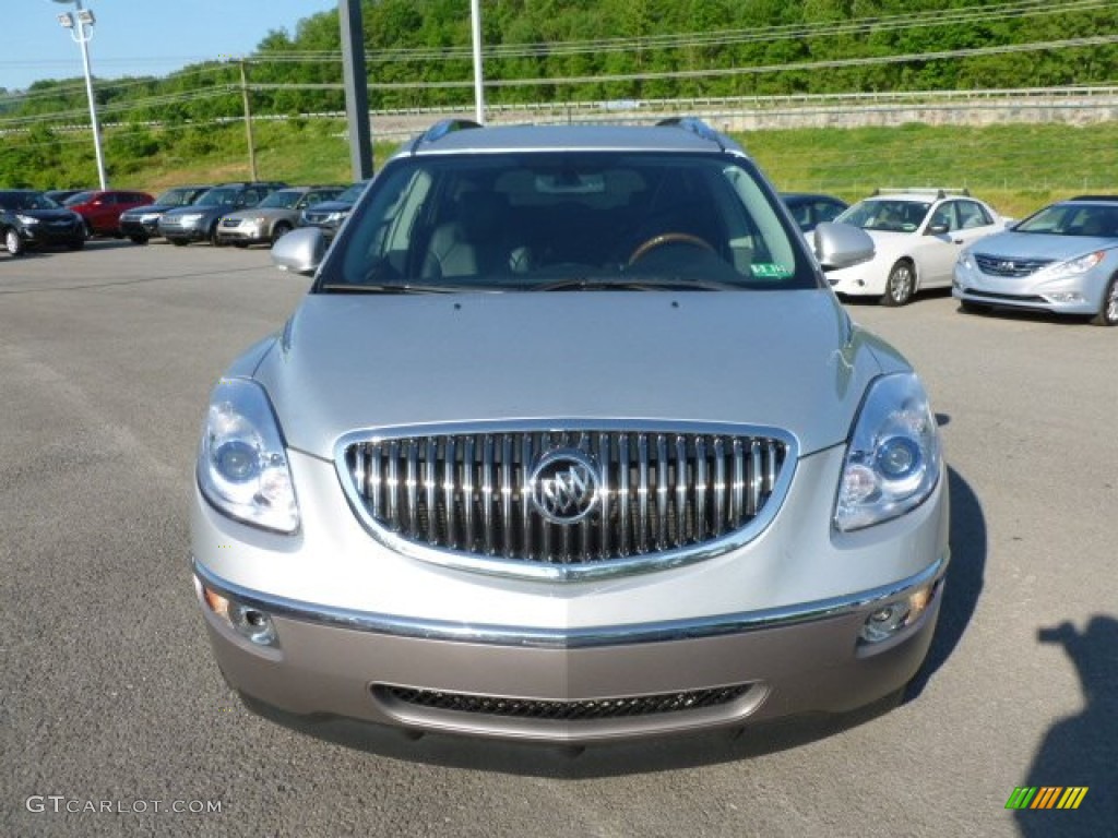 2010 Enclave CXL AWD - Quicksilver Metallic / Ebony/Ebony photo #2