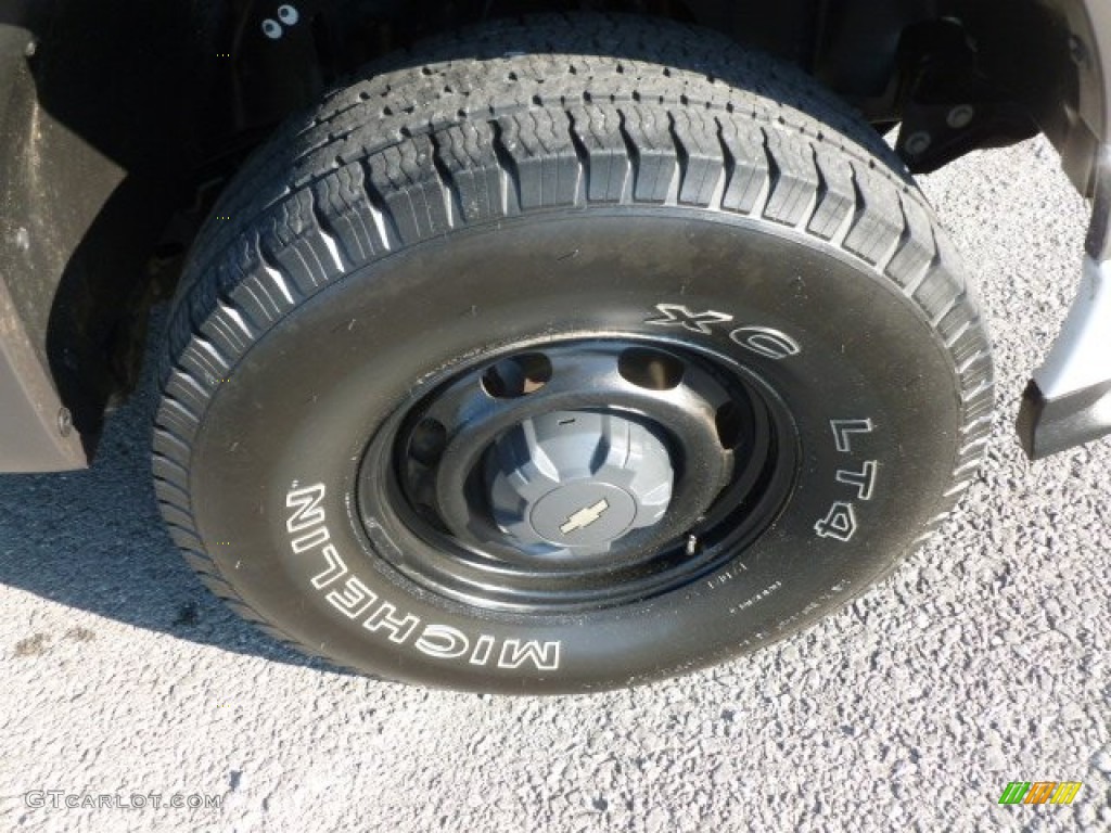 2008 Colorado Regular Cab 4x4 - Summit White / Light Cashmere photo #9