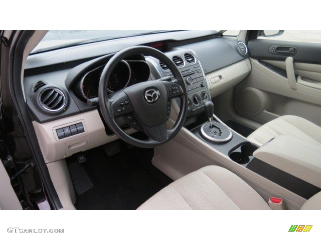 Black Interior 2011 Mazda CX-7 i SV Photo #65695757