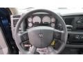 Medium Slate Gray 2007 Dodge Ram 2500 ST Regular Cab 4x4 Steering Wheel