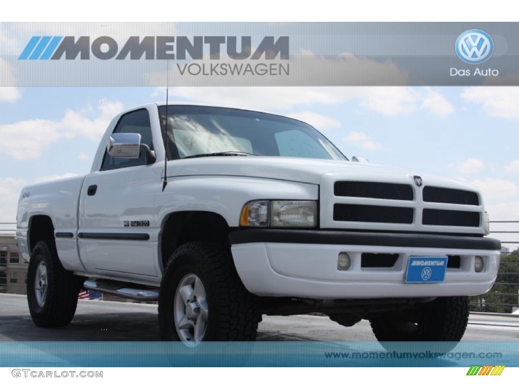 Bright White Dodge Ram 1500