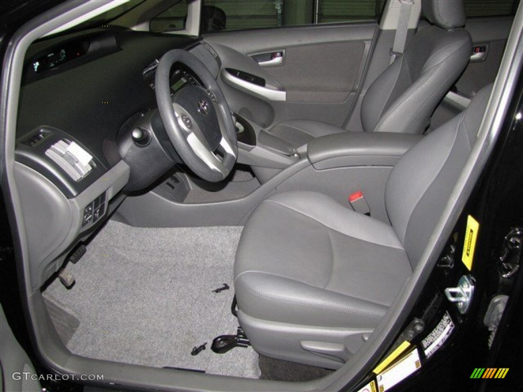 2011 Prius Hybrid IV - Black / Dark Gray photo #10
