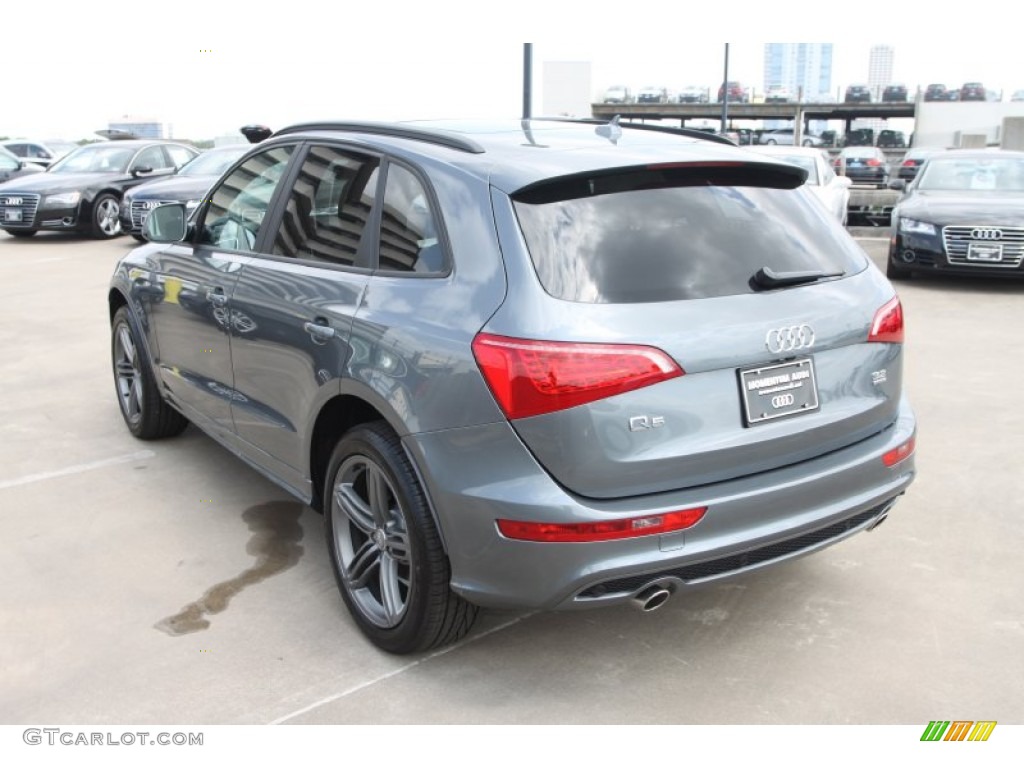 2012 Q5 3.2 FSI quattro - Monsoon Gray Metallic / Black photo #7