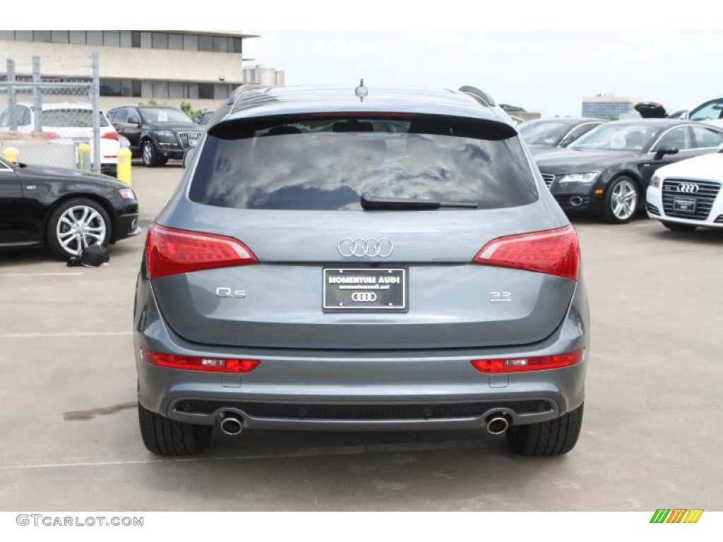 2012 Q5 3.2 FSI quattro - Monsoon Gray Metallic / Black photo #8