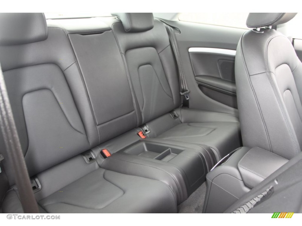 Black Interior 2012 Audi A5 2.0T quattro Coupe Photo #65697461