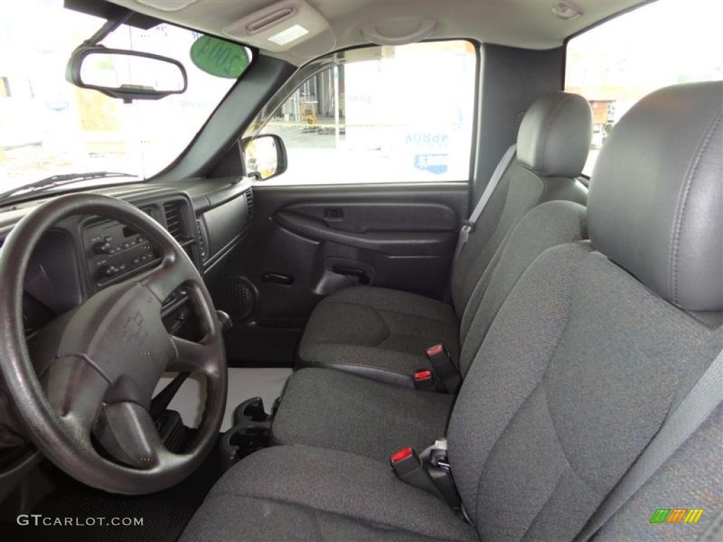 2004 Silverado 1500 Regular Cab - Summit White / Dark Charcoal photo #6