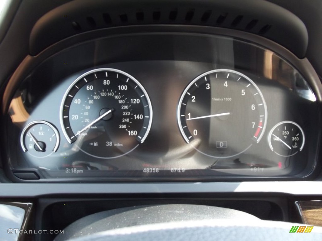 2010 BMW 7 Series 750Li Sedan Gauges Photo #65698229