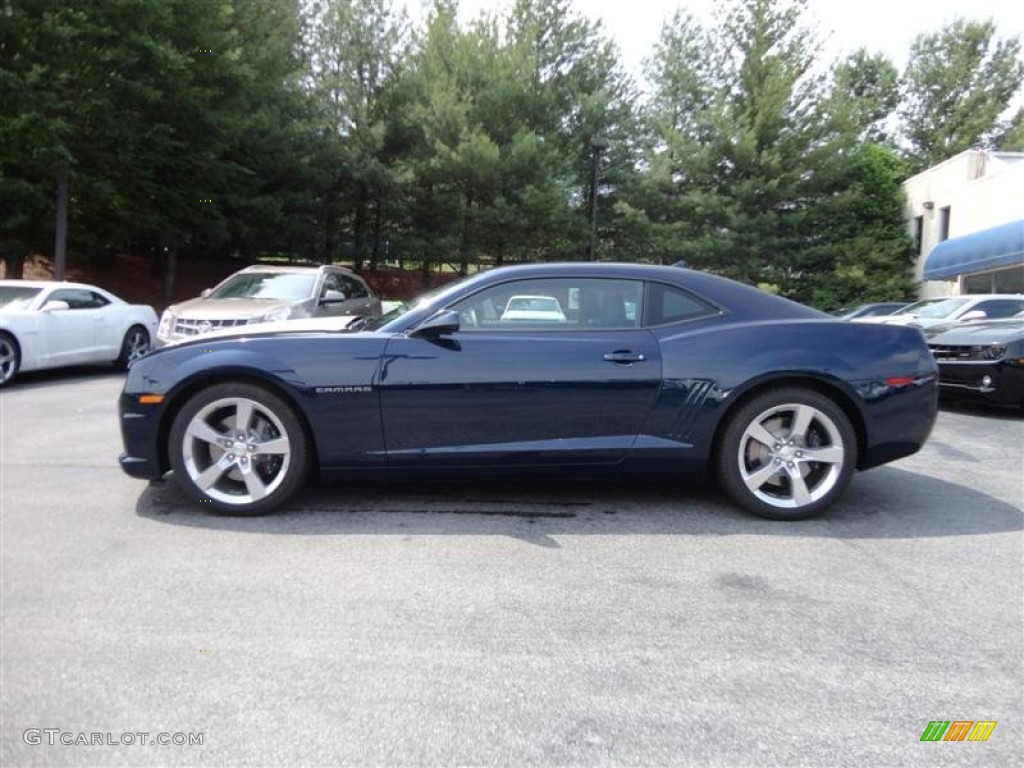 2012 Camaro SS/RS Coupe - Imperial Blue Metallic / Black photo #1