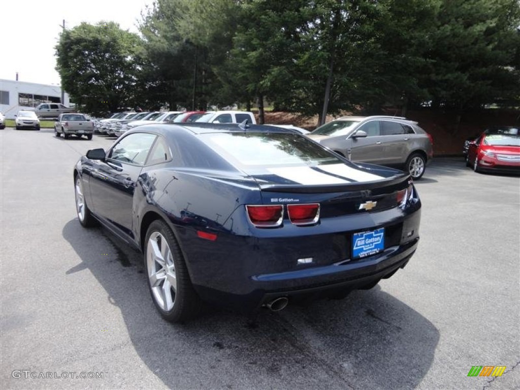 2012 Camaro SS/RS Coupe - Imperial Blue Metallic / Black photo #3