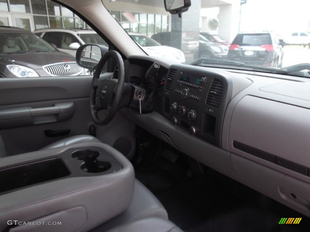 2008 Sierra 1500 Regular Cab - Steel Gray Metallic / Dark Titanium photo #6