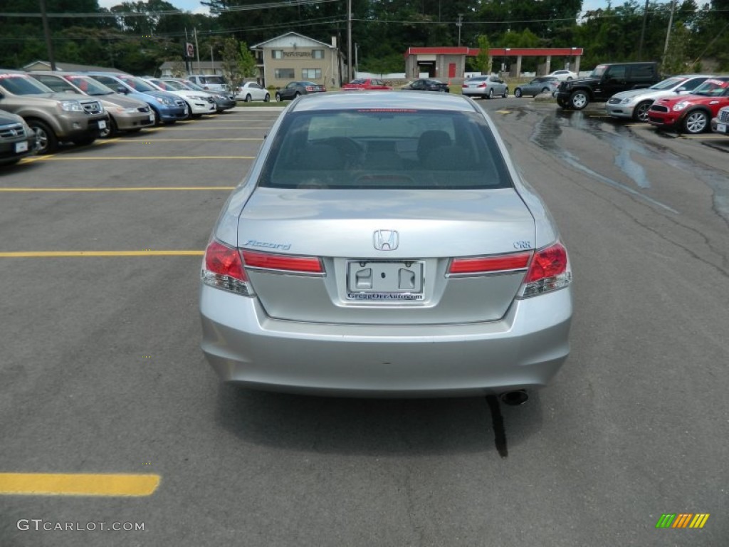 2011 Accord LX Sedan - Alabaster Silver Metallic / Gray photo #4