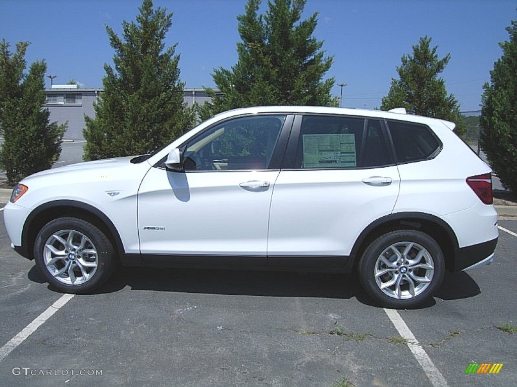 2013 X3 xDrive 35i - Alpine White / Sand Beige photo #1