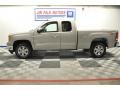 2009 Silver Birch Metallic GMC Sierra 1500 SLT Z71 Extended Cab 4x4  photo #2