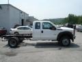 Oxford White - F550 Super Duty XL SuperCab 4x4 Chassis Photo No. 1