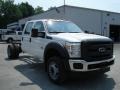 Oxford White - F550 Super Duty XL Crew Cab 4x4 Chassis Photo No. 2