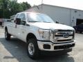 2012 Oxford White Ford F350 Super Duty XLT SuperCab 4x4  photo #2