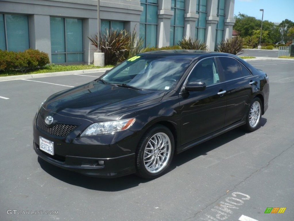 2008 Camry SE - Black / Ash photo #3