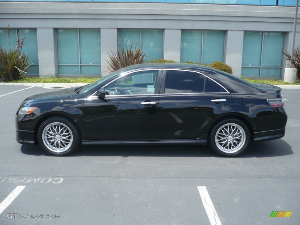 2008 Camry SE - Black / Ash photo #4