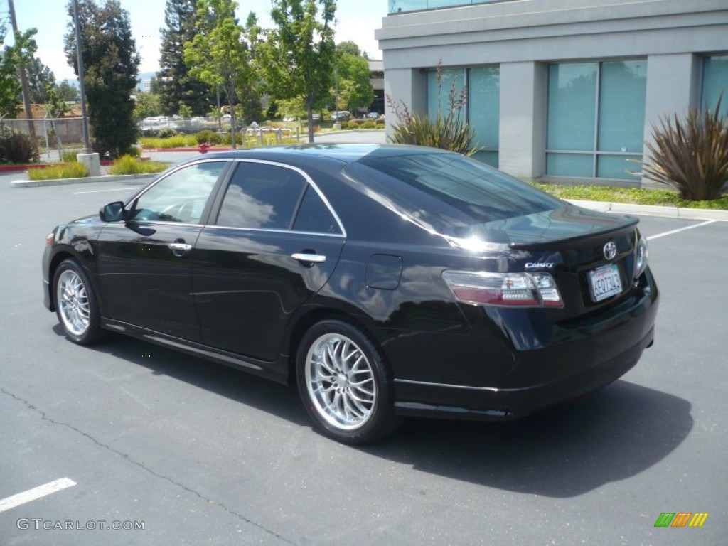 2008 Camry SE - Black / Ash photo #5