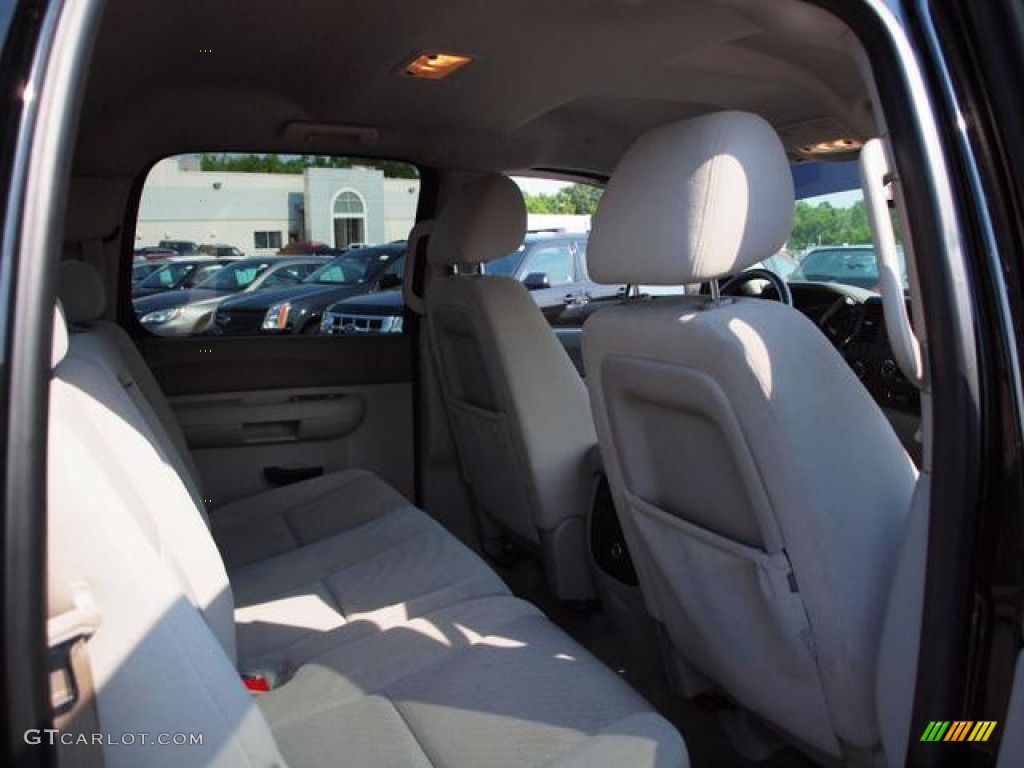 2008 Sierra 1500 SLE Crew Cab 4x4 - Onyx Black / Dark Titanium photo #9