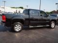 2008 Onyx Black GMC Sierra 1500 SLE Crew Cab 4x4  photo #3