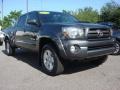 2009 Magnetic Gray Metallic Toyota Tacoma V6 SR5 Double Cab 4x4  photo #1