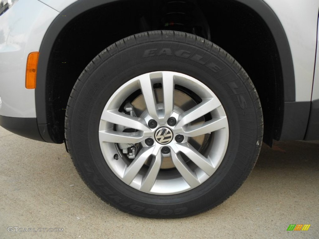 2012 Volkswagen Tiguan S Wheel Photo #65706332