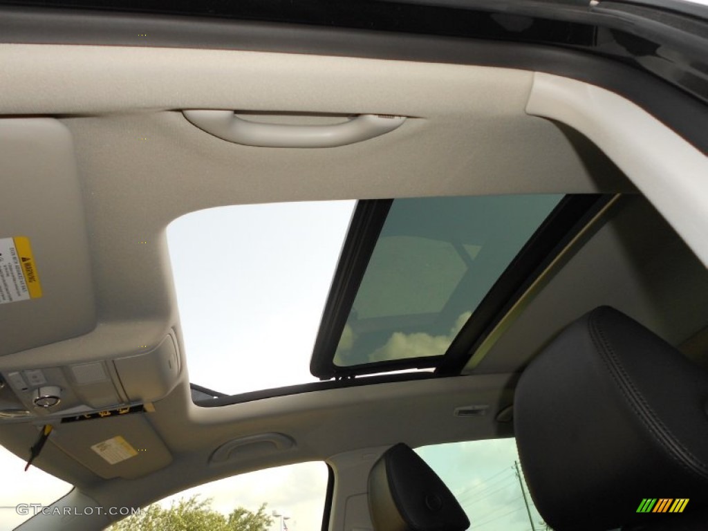 2012 Tiguan SEL - Deep Black Metallic / Black photo #22