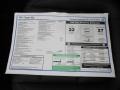 2012 Volkswagen Tiguan SEL Window Sticker
