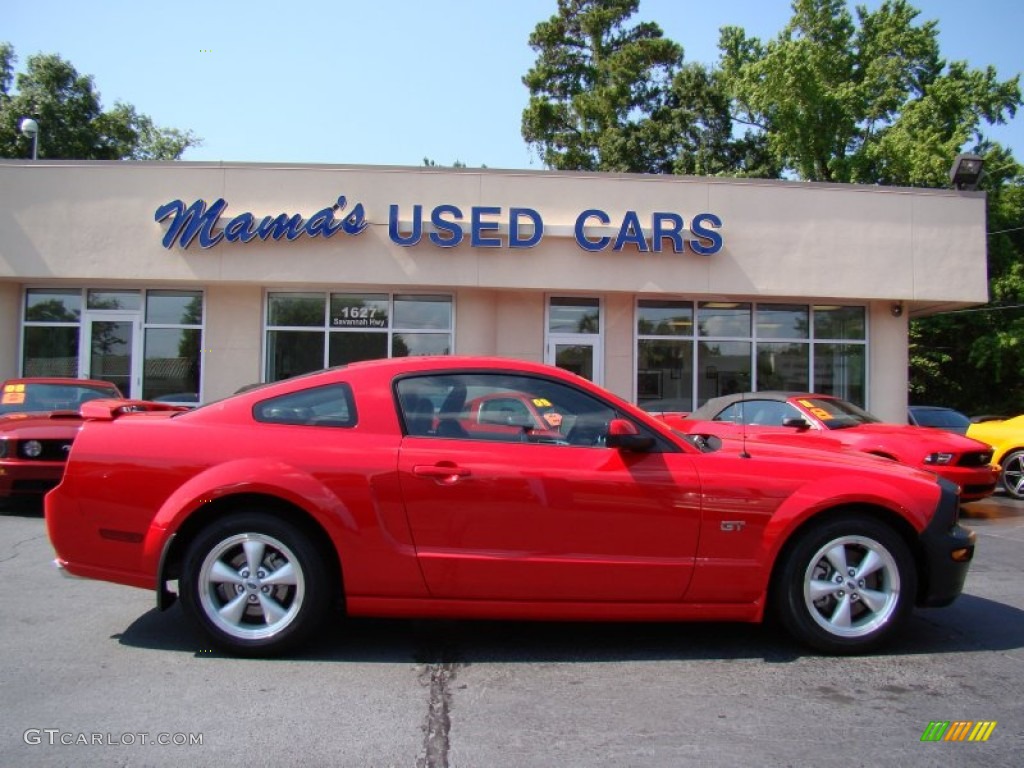 2007 Mustang GT Coupe - Torch Red / Dark Charcoal photo #1