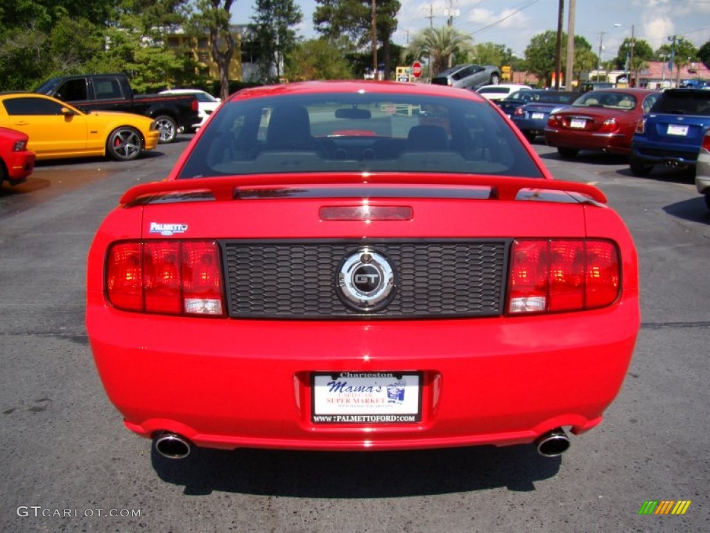 2007 Mustang GT Coupe - Torch Red / Dark Charcoal photo #7