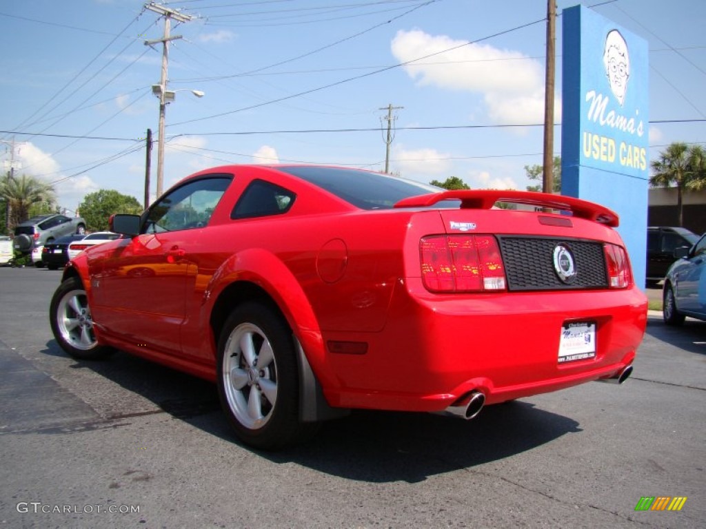 2007 Mustang GT Coupe - Torch Red / Dark Charcoal photo #26