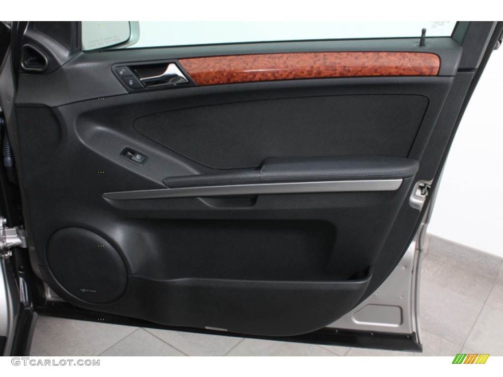 2007 Mercedes-Benz ML 350 4Matic Black Door Panel Photo #65708183