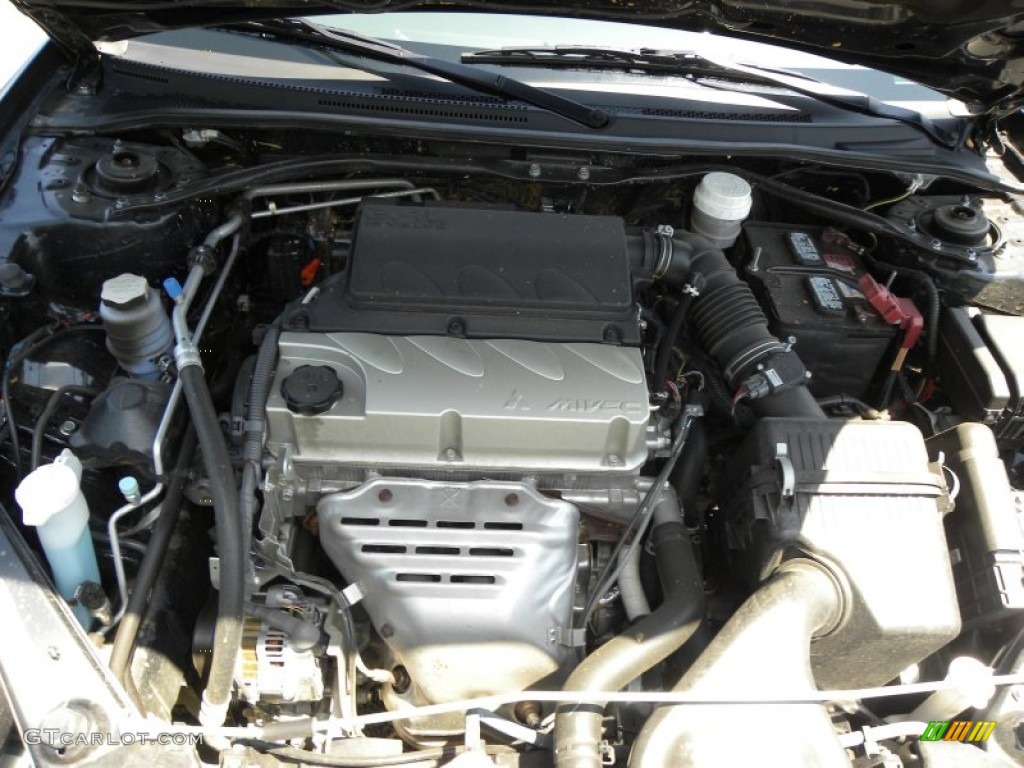 2012 Mitsubishi Eclipse Spyder GS Sport 2.4 Liter SOHC 16-Valve MIVEC 4 Cylinder Engine Photo #65708621