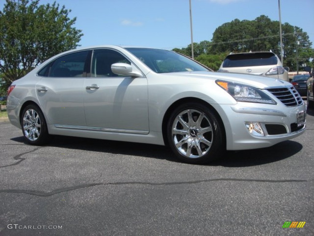 Platinum Metallic 2012 Hyundai Equus Signature Exterior Photo #65709482