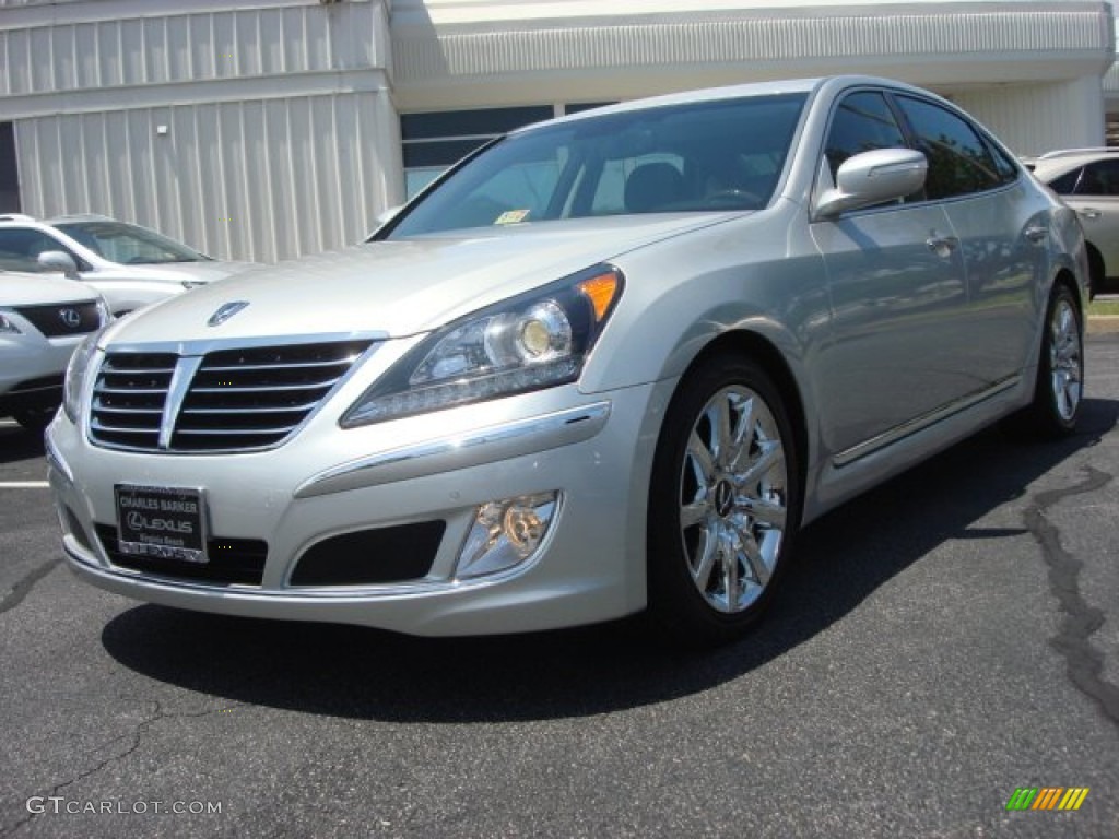 Platinum Metallic 2012 Hyundai Equus Signature Exterior Photo #65709521