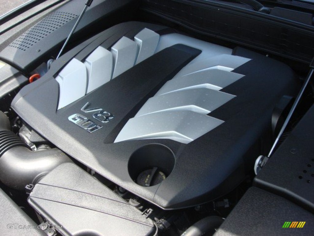 2012 Hyundai Equus Signature 5.0 Liter GDI DOHC 32-Valve D-CVVT V8 Engine Photo #65709752