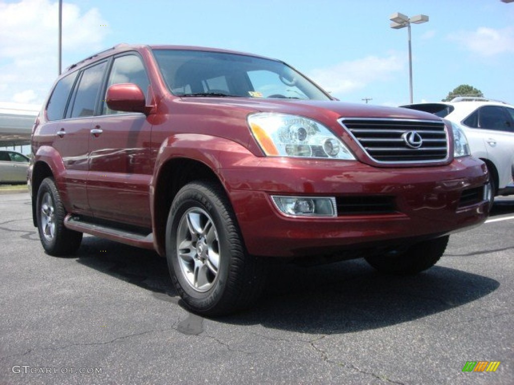 Salsa Red Pearl 2009 Lexus GX 470 Exterior Photo #65709851