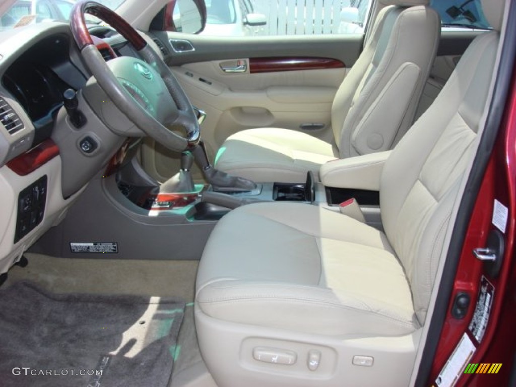Ivory Interior 2009 Lexus GX 470 Photo #65709899
