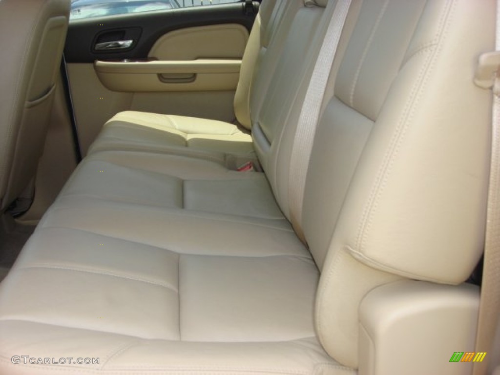 2008 Sierra 1500 Denali Crew Cab AWD - Polar White / Cocoa/Light Cashmere photo #9