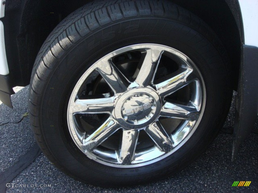 2008 Sierra 1500 Denali Crew Cab AWD - Polar White / Cocoa/Light Cashmere photo #23