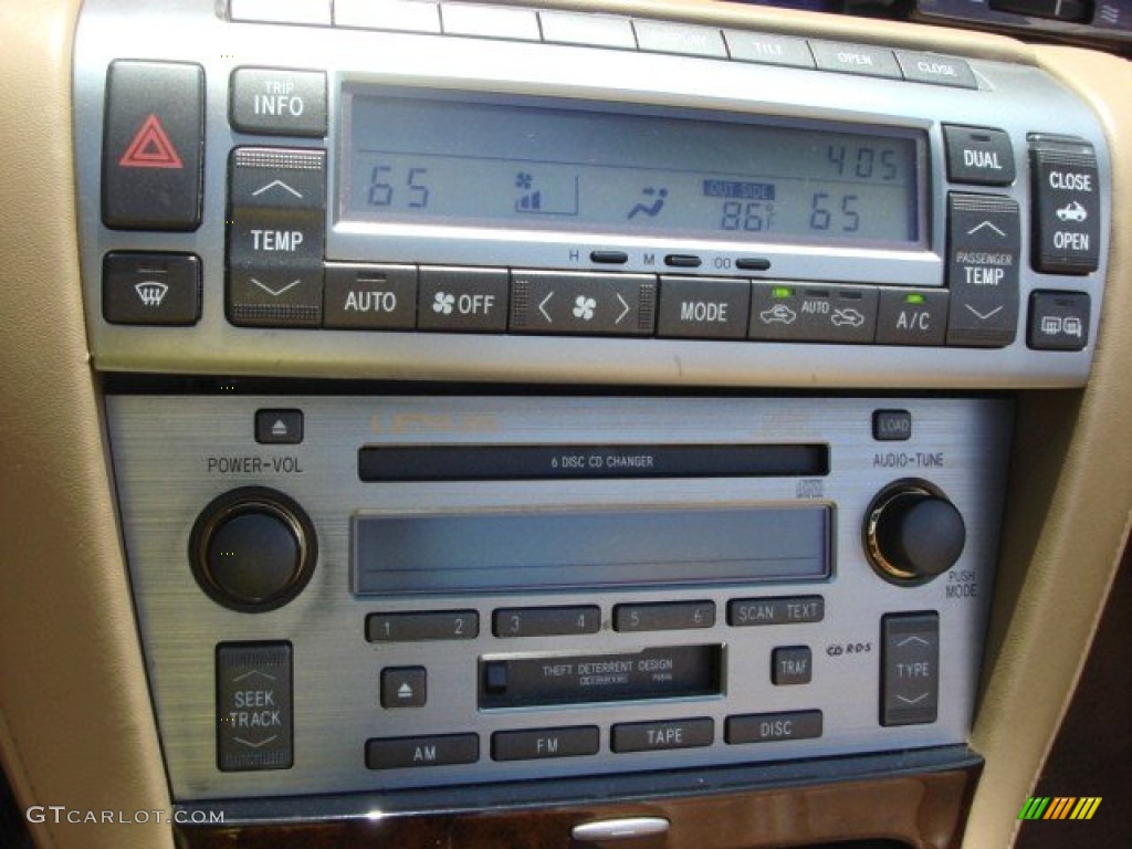 2008 Lexus SC 430 Convertible Controls Photo #65710492