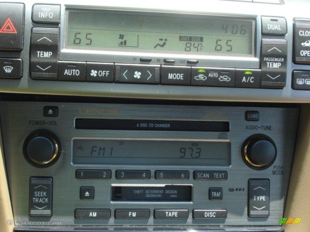 2008 Lexus SC 430 Convertible Audio System Photo #65710526