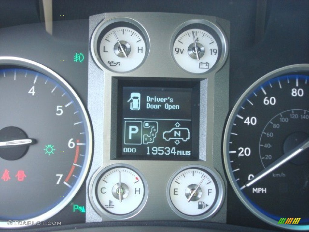 2011 Lexus LX 570 Gauges Photo #65711120