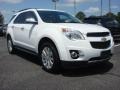 2010 Summit White Chevrolet Equinox LTZ  photo #1