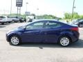 2011 Indigo Blue Pearl Hyundai Elantra GLS  photo #4