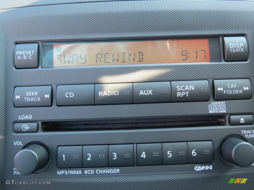 2012 Nissan Frontier SV Crew Cab Audio System Photo #65711267